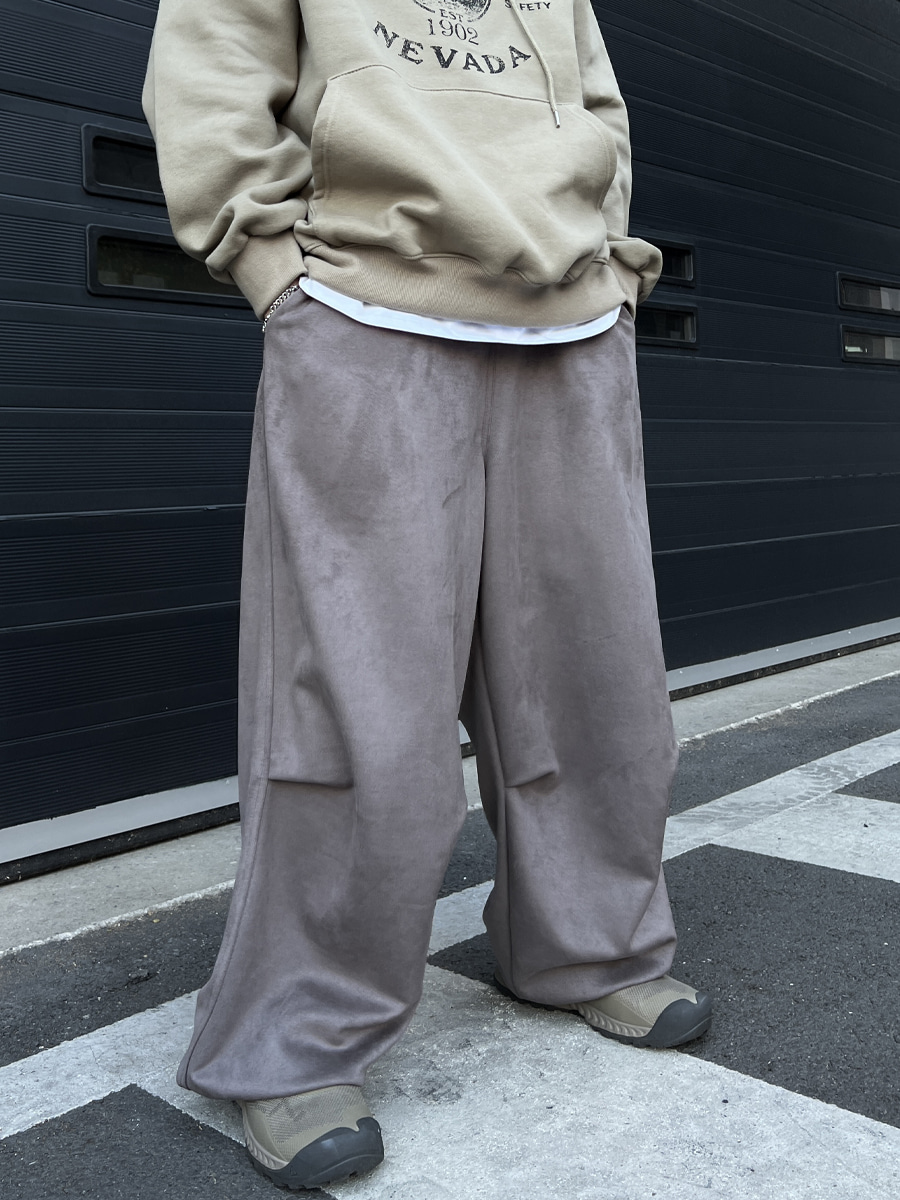 Suede Balloon Pants (2color)
