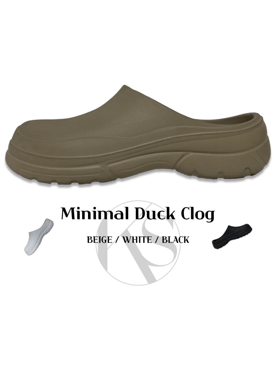Minimal Duck Clog (3color)