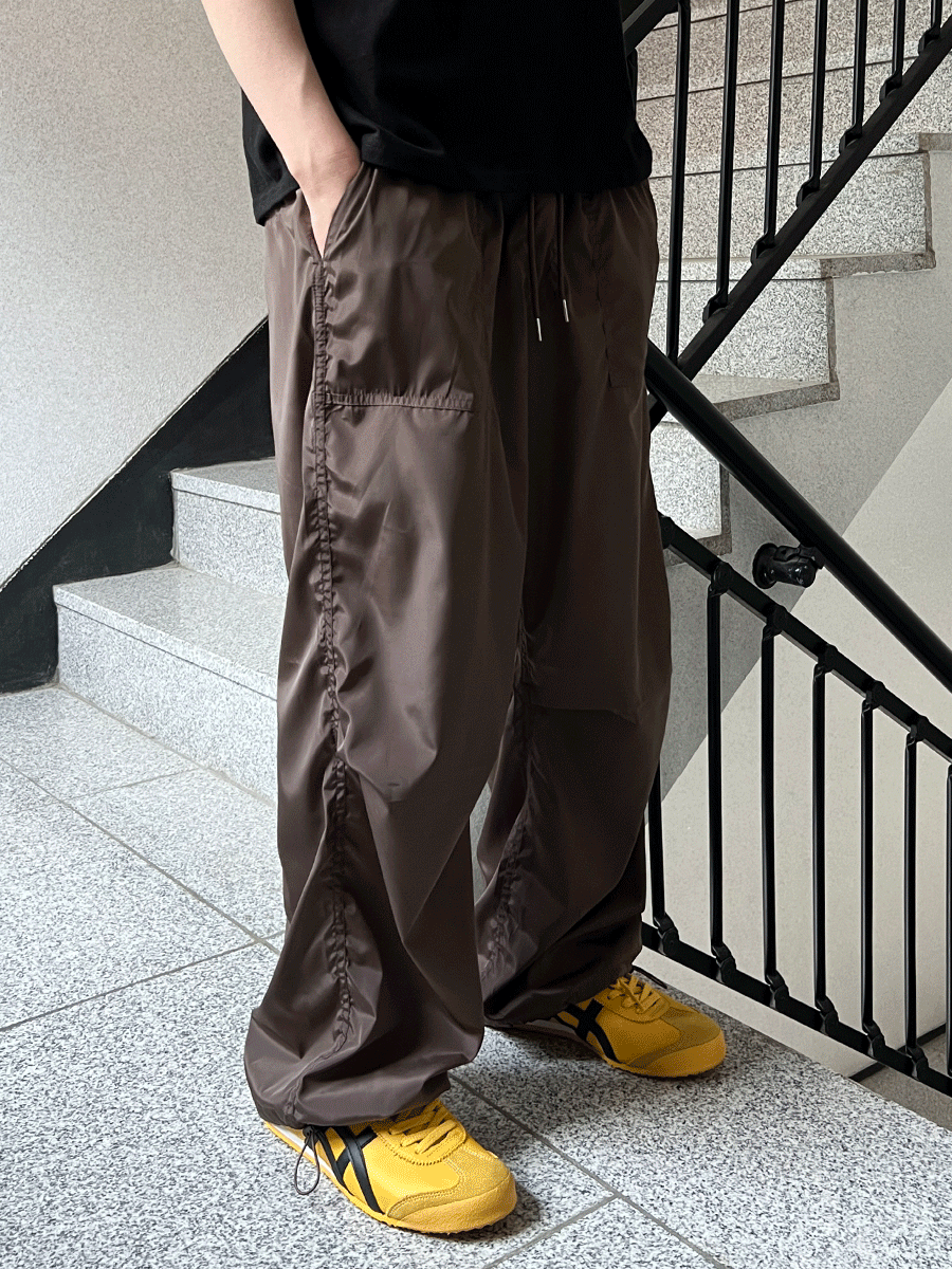 [UNISEX] Light Tuck String Pants (3color)