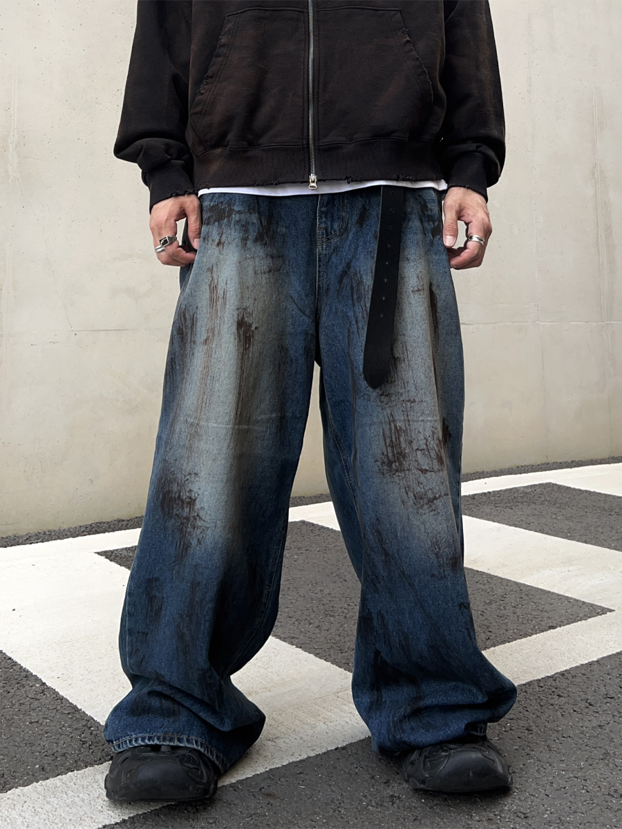 [추천] Oil Dirty Jeans (2color)