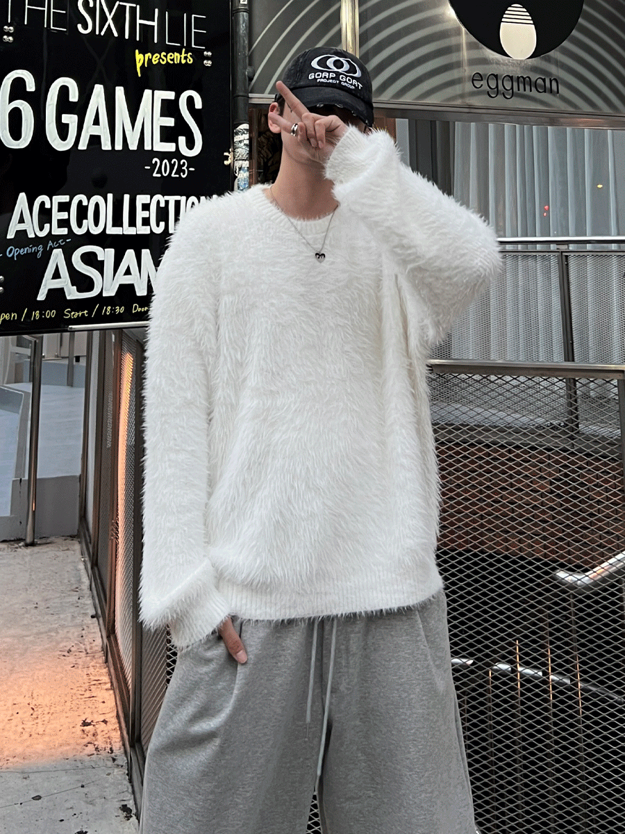 [추천] Soft Angora Fur Knit (12color)