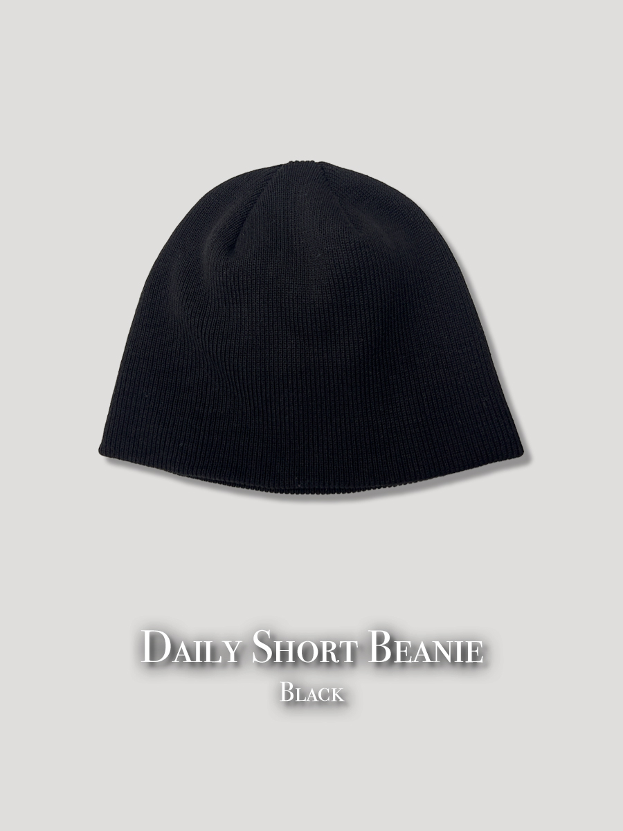 [추천] Daily Short Beanie (black)