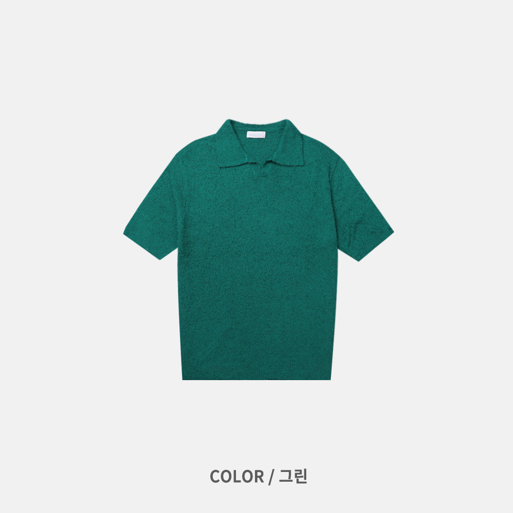 반팔 티셔츠 청록 색상 이미지-S1L21